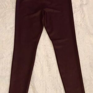 Stylish Burgundy Leggings